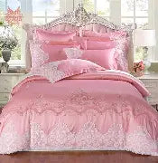 pink bedsheets sets