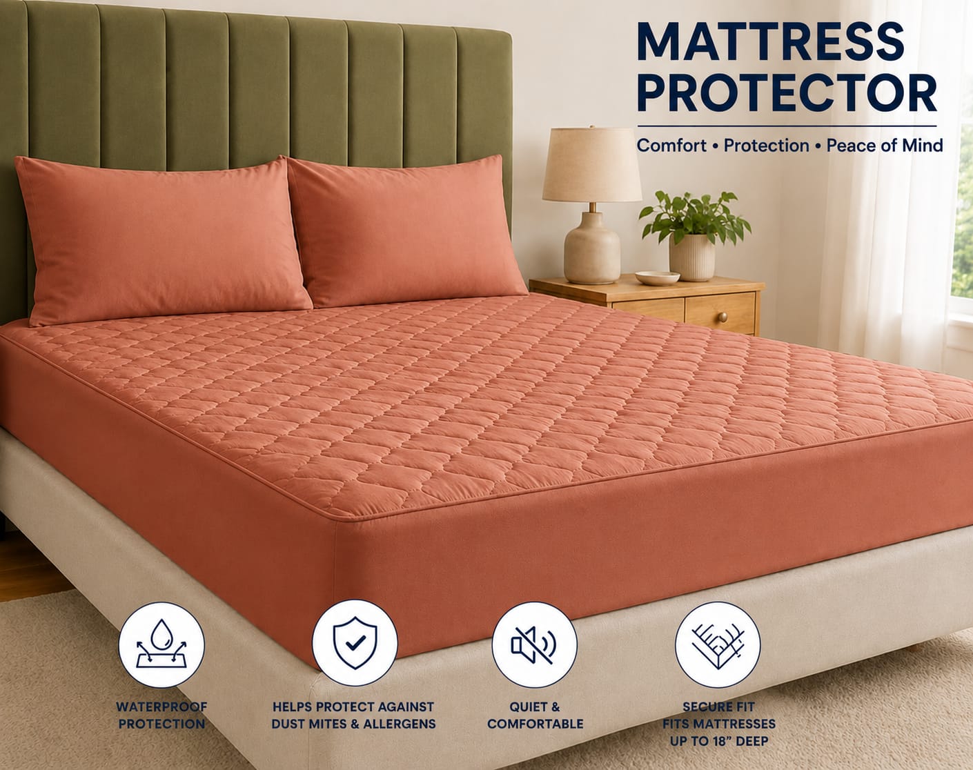 Mattress Protector White