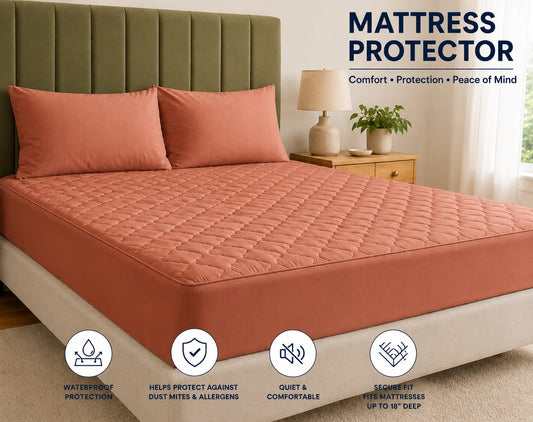 Mattress Protector Pink